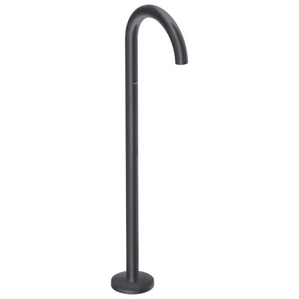 Axor Uno Излив на ванну, напольный, цвет: черный матовый