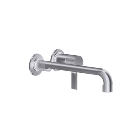 Gessi Inciso Встраиваемый смеситель для раковины с изливом 264-234мм, внешняя часть, цвет: finox