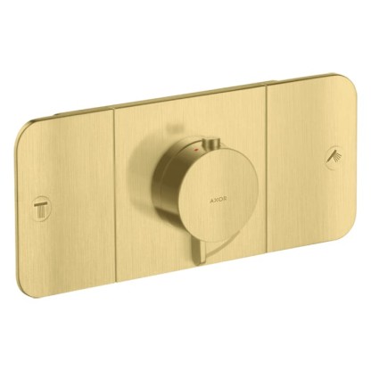 Axor One Смеситель для душа, встраиваемый, термостатический на 2 источника, цвет: шлифованная медь