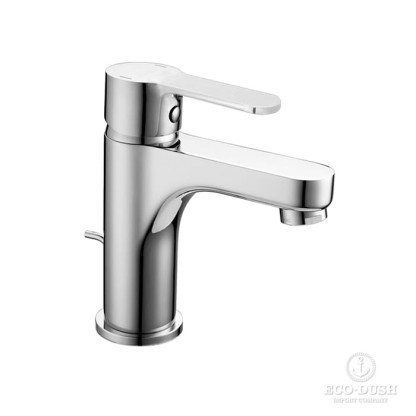 Cisal Tender Смеситель для раковины, на 1 отв., с донным клапаном, цвет: хром