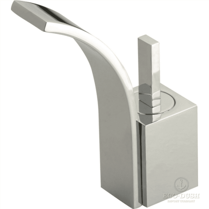 CISAL Wave Смеситель однорычажный для биде на 1 отверстие с донным клапаном, цвет: хром