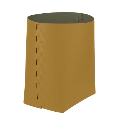 ADJ Корзина Helena, 35x30xH45 см., цвет: горчичный/оливковый