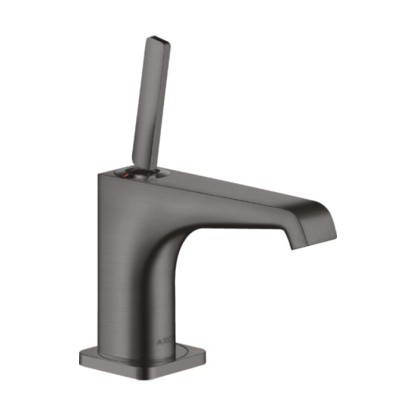 Axor Citterio E Смеситель для раковины 90, на 1 отв., цвет: шлифованный черный хром