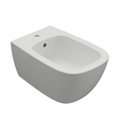 Globo Genesis Биде подвесное 55х36см., 1 отв., с креплением, цвет: белый матовый