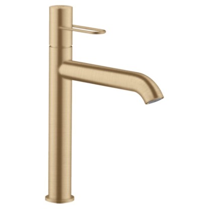 Axor Uno Смеситель для раковины 190, на 1 отв., цвет: шлифованная бронза