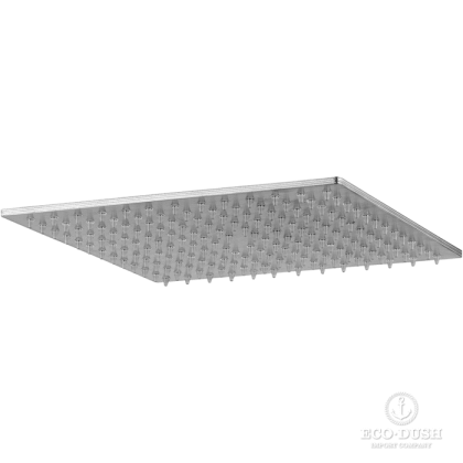 CISAL Xion Верхний душ 300х300х4 мм без держателя, цвет: нержавеющая сталь