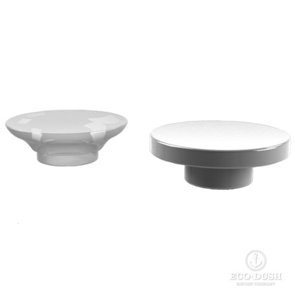 Stella 130 Мыльница без подставки, настольная, цвет: матовое стекло