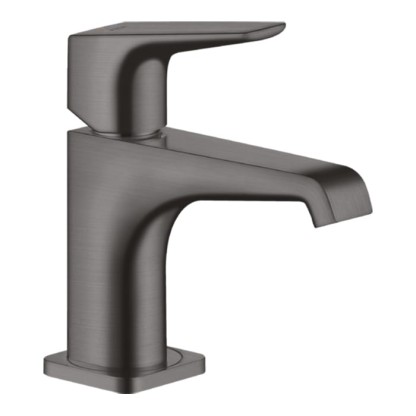 Axor Citterio E Смеситель для раковины 90, на 1 отв., цвет: шлифованный черный хром