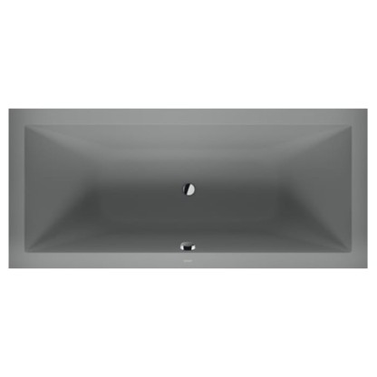 Duravit Vitrium Ванна встраиваемая 180x80cм, с ножками, с2 наклонами для спины, прямоугольная, цвет: светло-серый матовый