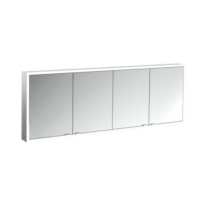 Emco Prime Зеркальный шкаф с подсветкой LED Facelift навесная модель, 1800 mm, 4-дверки, IP 20 зеркальная задняя стенка