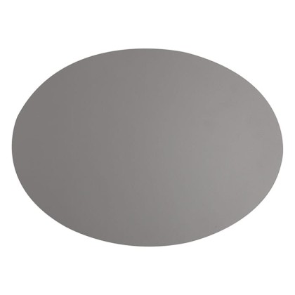 ADJ Овальный плейсмат, 47,5x35 см., цвет: серый/черный