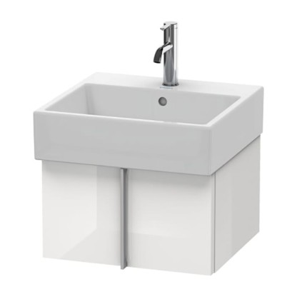 Duravit Vero Air Тумба подвесная, 48.4x43.1х29.8см., с раковиной, с 1 выдв. ящиком, цвет: белый глянцевый