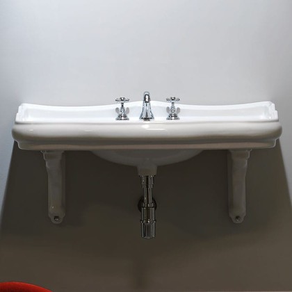 Kerasan Retro 100 Раковина 100х54.5 см, с 1 отв., цвет: белый