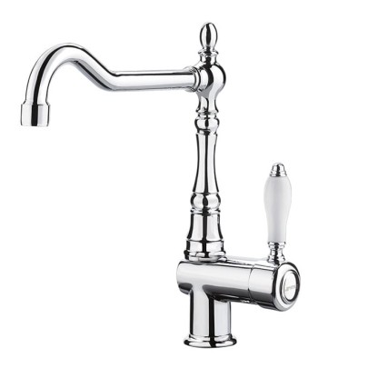 Carlo Frattini Kitchen Смеситель для кухни, вращающийся излив, цвет: хром