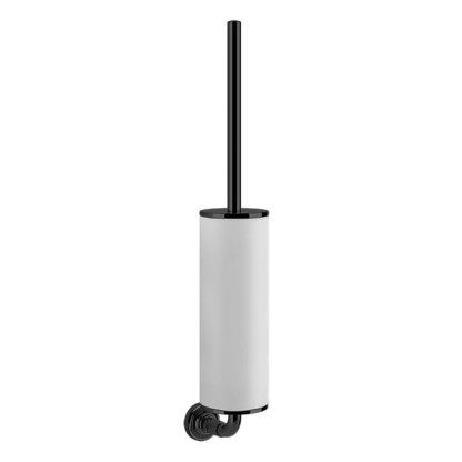 Gessi Venti20 Ершик для унитаза, подвесной, цвет: белый/черный матовый