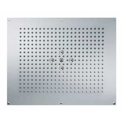 BOSSINI Dream Верхний душ 570 x 470 мм, 2 режима (дождь, распыление), цвет: сатинированная нержавеющая сталь