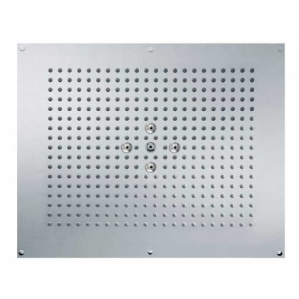 BOSSINI Dream Верхний душ 570 x 470 мм, 2 режима (дождь, распыление), цвет: сатинированная нержавеющая сталь