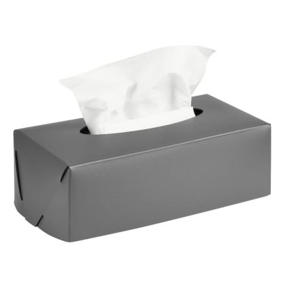 ADJ Салфетница Kleenex, 23x12xH7,5 см., цвет: серый/черный