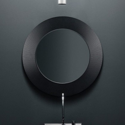 Laufen Kartell Зеркало круглое d=78см, настенное, без подсветки, цвет: черный