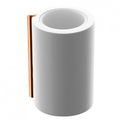 Bertocci Easy Стакан настольный, цвет: белый матовый/розовое золото