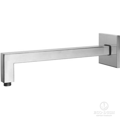 CISAL Zen Shower Держатель верхнего душа настенный L350 мм, цвет: нержавеющая сталь