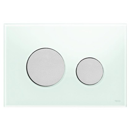 TECEloop Панель смыва, стекло, цвет: зеленое/белая