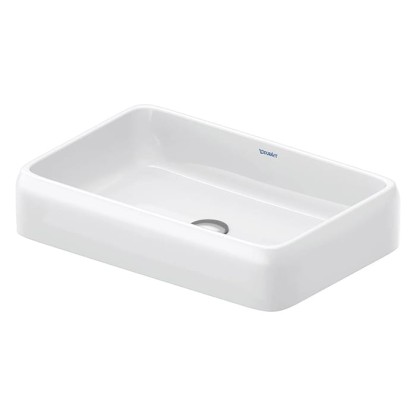 Duravit Qatego Раковина 56х40х13см., накладная, без отв., цвет: белый