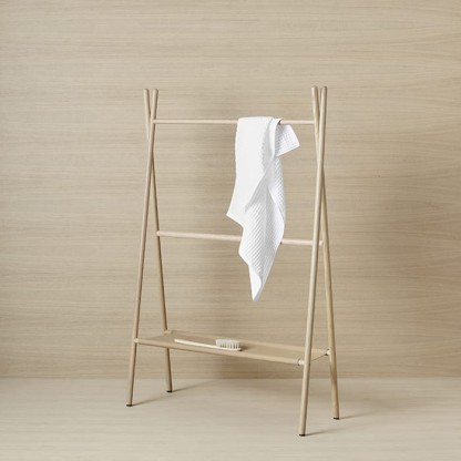 Burgbad Mya Полотенцедержатель 100x150см, напольный, цвет: дуб натуральный