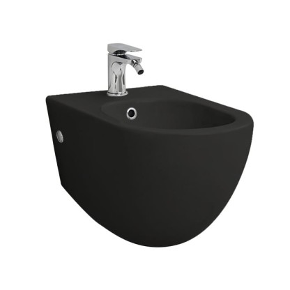 Artceram FILE 2.0  Биде подвесное 36х52 см, с креплениями, с 1 отв под смеситель, цвет: черный