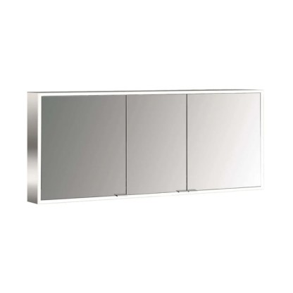 Emco Prime Зеркальный шкаф с подсветкой LED навесная модель, 1600 mm, 3-дверки, IP 20 зеркальная задняя стенка