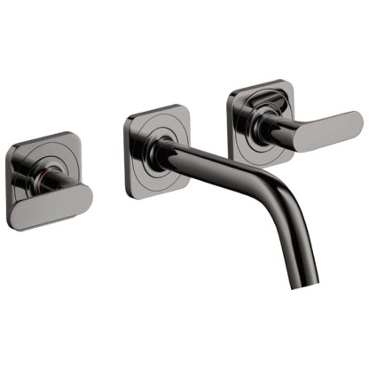 Axor Citterio M Смеситель для раковины, встраиваемый, излив: 16.6см., цвет: полированный черный хром