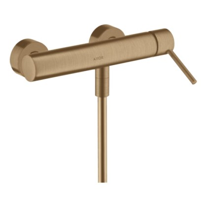 Axor Starck Смеситель для душа, настенный, цвет: шлифованная бронза