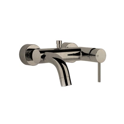 Gessi Emporio Via tortona Смеситель для ванны,, подвесной, с автоматическим переключателем ванна-душ, цвет: Finox Brushed Nickel