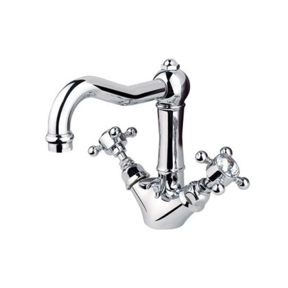 Nicolazzi Half Dome Crystal Смеситель для раковины с 1 отверстием