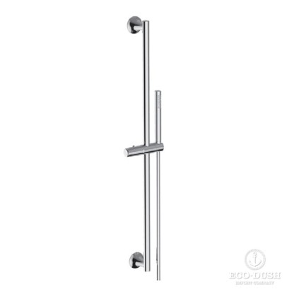 CISAL Vita Душевой гарнитур штанга L=964мм, шланг и ручной душ 1 режим, цвет: хром