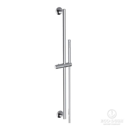 CISAL Vita Душевой гарнитур штанга L=964мм, шланг и ручной душ 1 режим, цвет: хром