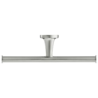 Duravit Starck T Двойной держатель т/б, подвесной, цвет: Stainless steel Brushed