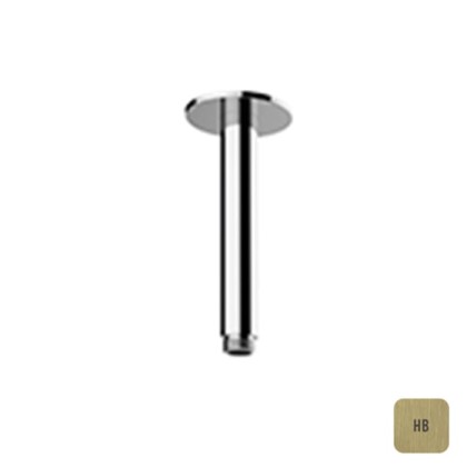 Almar Arms Кронштейн для верхнего душа, потолочный 15см., с круглым отражателем, цвет: латунь брашированная PVD