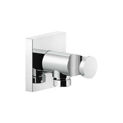Gessi Rilievo Вывод воды с держателем для душевой лейки на 1/2", цвет: хром