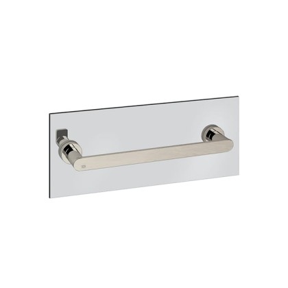 Gessi Emporio accessories Полотенцедержатель для крепления на стекло, 30 см, цвет: Finox Brushed Nickel