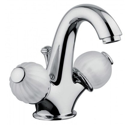 Bongio Rivoli Смеситель для раковины на 1отв., цвет: хром/Cristallo 00