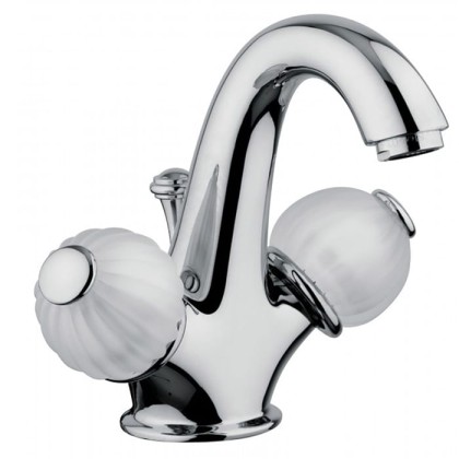 Bongio Rivoli Смеситель для раковины на 1отв., цвет: хром/Cristallo 00