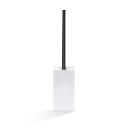 Decor Walther Porzellan Туалетный ёршик, напольный, фарфор, цвет: белый/черный матовый