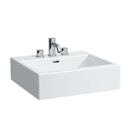 Laufen Living City Раковина накладная 50х46х14см., с 3 отв., цвет: белый