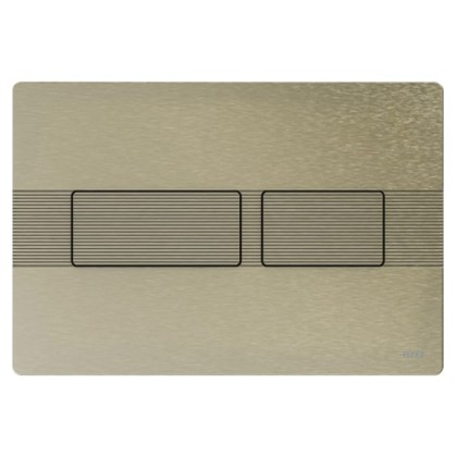 TECEsolid Панель смыва с двойной системой смыва для унитаза, цвет: никель