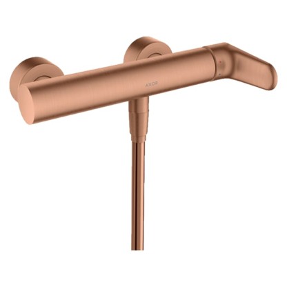 Axor Citterio M Смеситель для душа, настенный, цвет: шлифованное красное золото