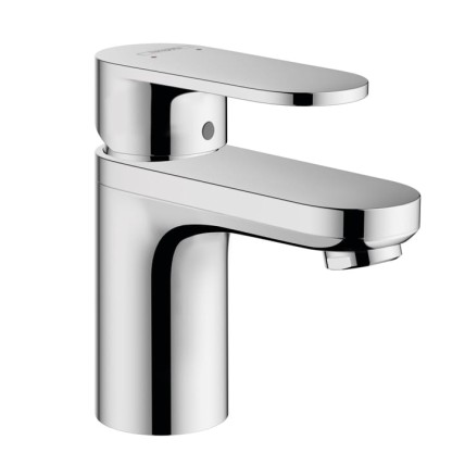 Hansgrohe Vernis Blend Смеситель для раковины, излив 100 мм, с донным клапаном, цвет: хром