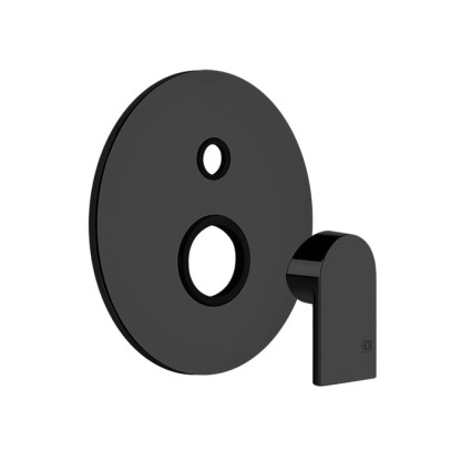 Gessi Emporio Via manzoni Смеситель для душа, встраиваемый, на 2 выхода, с переключателем ванна-душ, цвет: Black XL