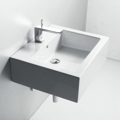 SIMAS Frozen Раковина 60 см, 1 отв., цвет: белый