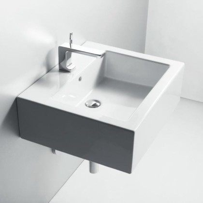 SIMAS Frozen Раковина 60 см, 1 отв., цвет: белый